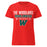 The Woodlands High School Highlanders Women's Red SoftStyle T-shirt 003