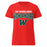 The Woodlands High School Highlanders Women's Red SoftStyle T-shirt 234