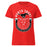 North Shore High School Mustangs Women's Red SoftStyle T-shirt 229