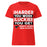 North Shore High School Mustangs Women's Red SoftStyle T-shirt 238
