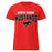 North Shore High School Mustangs Women's Red SoftStyle T-shirt 234