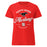 North Shore High School Mustangs Women's Red SoftStyle T-shirt 226