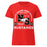 North Shore High School Mustangs Women's Red SoftStyle T-shirt 208