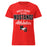 North Shore High School Mustangs Women's Red SoftStyle T-shirt 034
