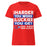 Oak Ridge High School War Eagles Women's Red SoftStyle T-shirt 238