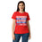 Young Lady wearing Oak Ridge High School War Eagles Women's Red SoftStyle T-shirt 238