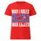Oak Ridge High School War Eagles Women's Red SoftStyle T-shirt 233