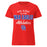 Oak Ridge High School War Eagles Women's Red SoftStyle T-shirt 034