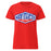 Oak Ridge High School War Eagles Women's Red SoftStyle T-shirt 009