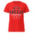 Odessa High School Bronchos Women's Red SoftStyle T-shirt 217
