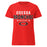 Odessa High School Bronchos Women's Red SoftStyle T-shirt 003