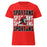Porter High School Spartans Women's Red SoftStyle T-shirt 233