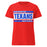 Sam Houston High School Texans Women's Red SoftStyle T-shirt 098