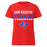 Sam Houston High School Texans Women's Red SoftStyle T-shirt 024