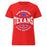 Sam Houston High School Texans Women's Red SoftStyle T-shirt 218