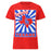 Sam Houston High School Texans Women's Red SoftStyle T-shirt 226