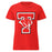 Tomball High School Cougars Women's Red SoftStyle T-shirt 200