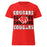 Tomball High School Cougars Women's Red SoftStyle T-shirt 233