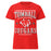 Tomball High School Cougars Women's Red SoftStyle T-shirt 230