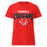 Tomball High School Cougars Women's Red SoftStyle T-shirt 234