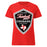 Tomball High School Cougars Women's Red SoftStyle T-shirt 225