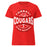 Tomball High School Cougars Women's Red SoftStyle T-shirt 218