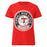 Tomball High School Cougars Women's Red SoftStyle T-shirt 220