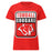 Tomball High School Cougars Women's Red SoftStyle T-shirt 001