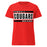 Tomball High School Cougars Women's Red SoftStyle T-shirt 098