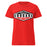 Tomball High School Cougars Women's Red SoftStyle T-shirt 009