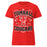 Tomball High School Cougars Women's Red SoftStyle T-shirt 012