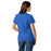 Back view of Taylor High School Mustangs Women's Royal Blue SoftStyle T-shirt 034