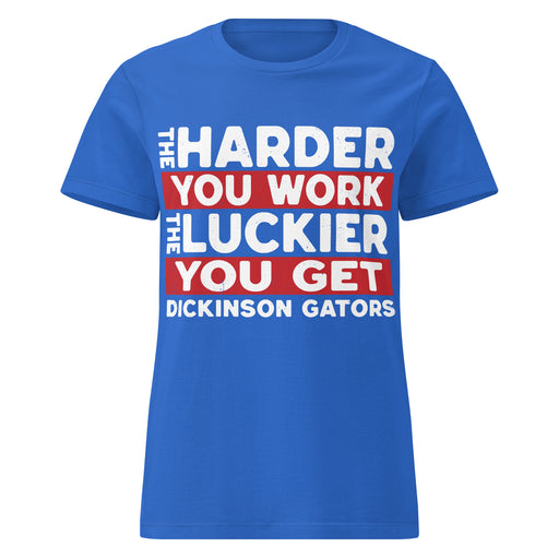 Dickinson High School Gators Women's Royal Blue SoftStyle T-shirt 238