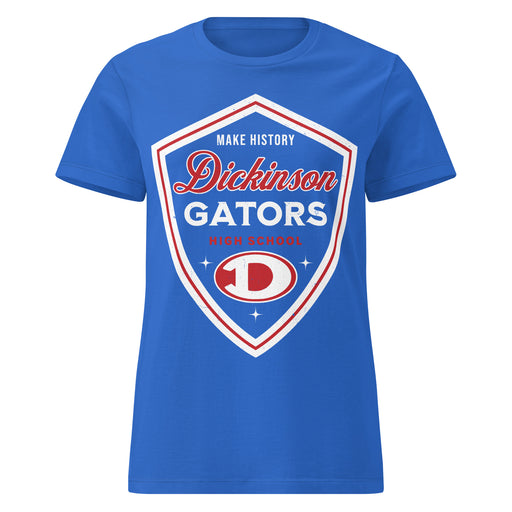 Dickinson High School Gators Women's Royal Blue SoftStyle T-shirt 225