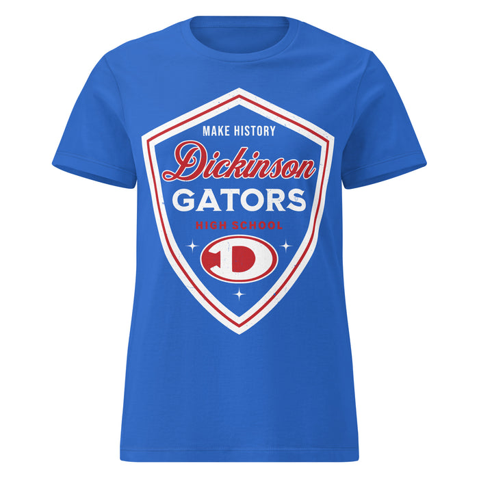 Dickinson High School Gators Women's Royal Blue SoftStyle T-shirt 225