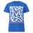 Dickinson High School Gators Women&#39;s Royal Blue SoftStyle T-shirt 236