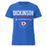 Dickinson High School Gators Women's Royal Blue SoftStyle T-shirt 003