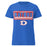 Dickinson High School Gators Women's Royal Blue SoftStyle T-shirt 049