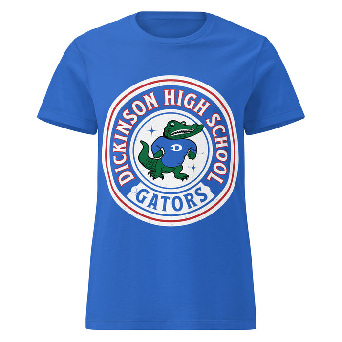 Dickinson High School Gators Women&#39;s Royal Blue SoftStyle T-shirt 220