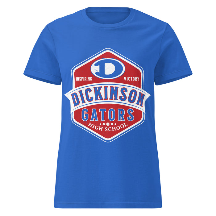 Dickinson High School Gators Women's Royal Blue SoftStyle T-shirt 209