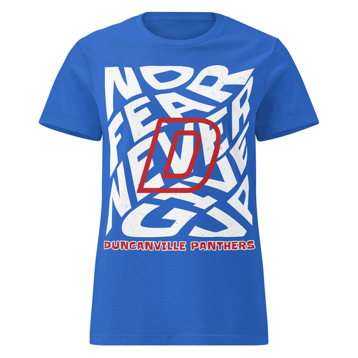 Duncanville High School Panthers Women's Royal Blue SoftStyle T-shirt 236