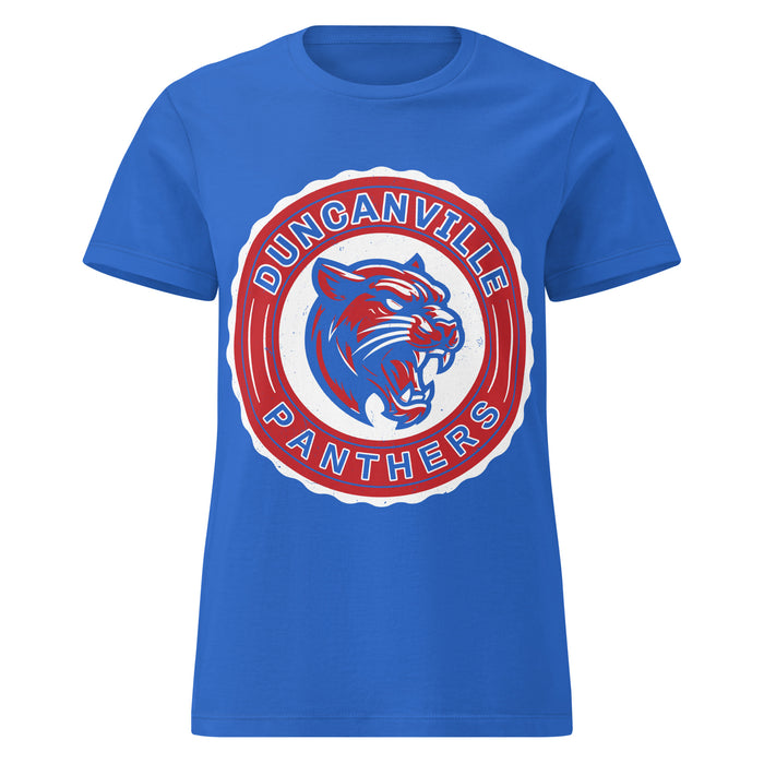 Duncanville High School Panthers Women's Royal Blue SoftStyle T-shirt 216