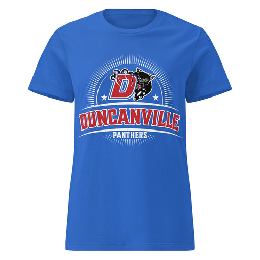 Duncanville High School Panthers Women's Royal Blue SoftStyle T-shirt 221