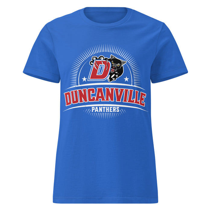 Duncanville High School Panthers Women's Royal Blue SoftStyle T-shirt 221