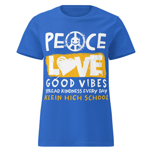 Klein High School Bearkats Women's Royal Blue SoftStyle T-shirt 240