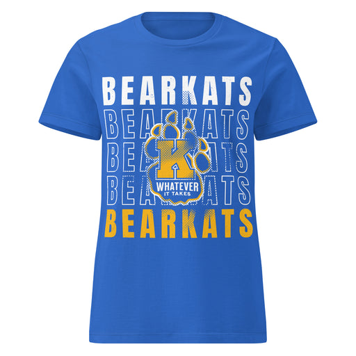 Klein High School Bearkats Women's Royal Blue SoftStyle T-shirt 233