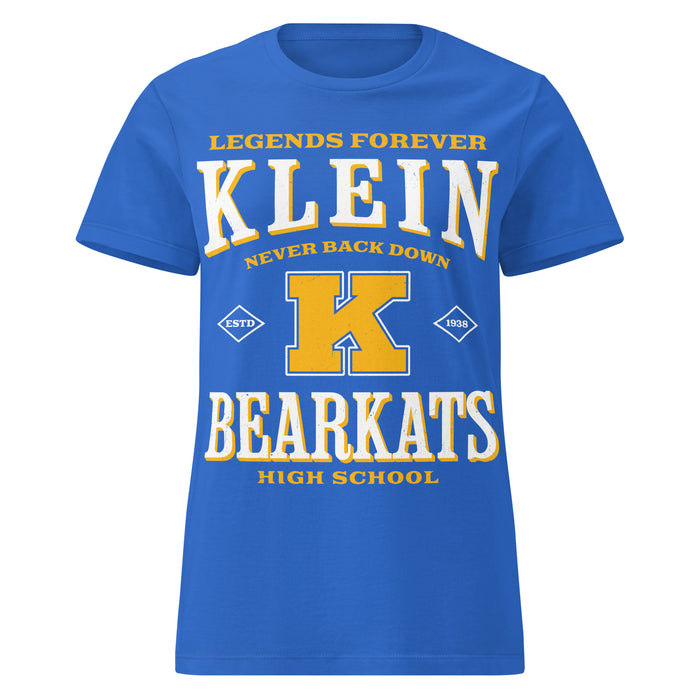 Klein High School Bearkats Women's Royal Blue SoftStyle T-shirt 230