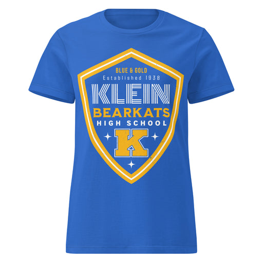 Klein High School Bearkats Women's Royal Blue SoftStyle T-shirt 225