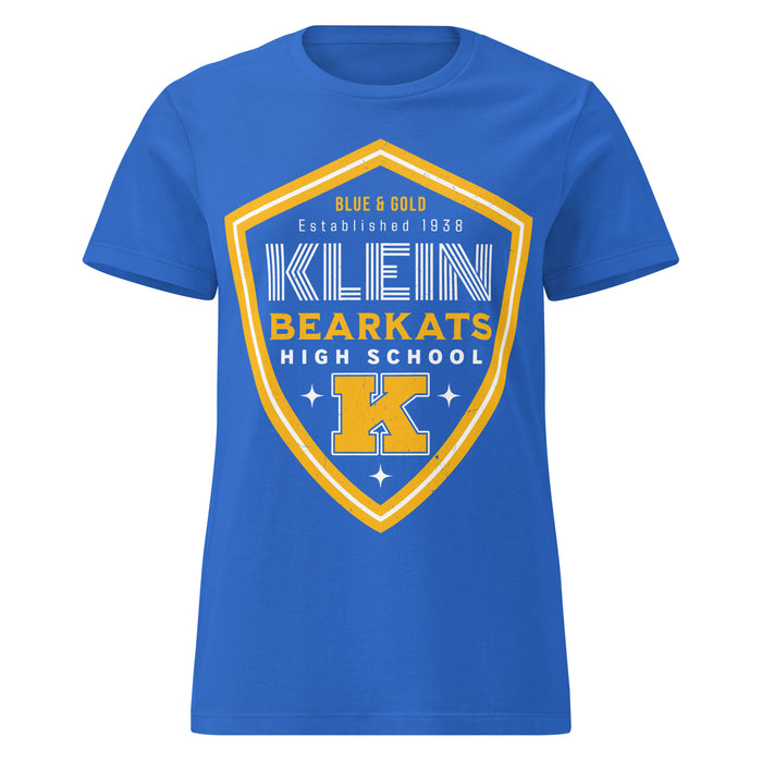 Klein High School Bearkats Women's Royal Blue SoftStyle T-shirt 225