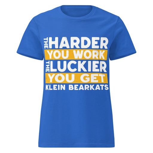 Klein High School Bearkats Women's Royal Blue SoftStyle T-shirt 238